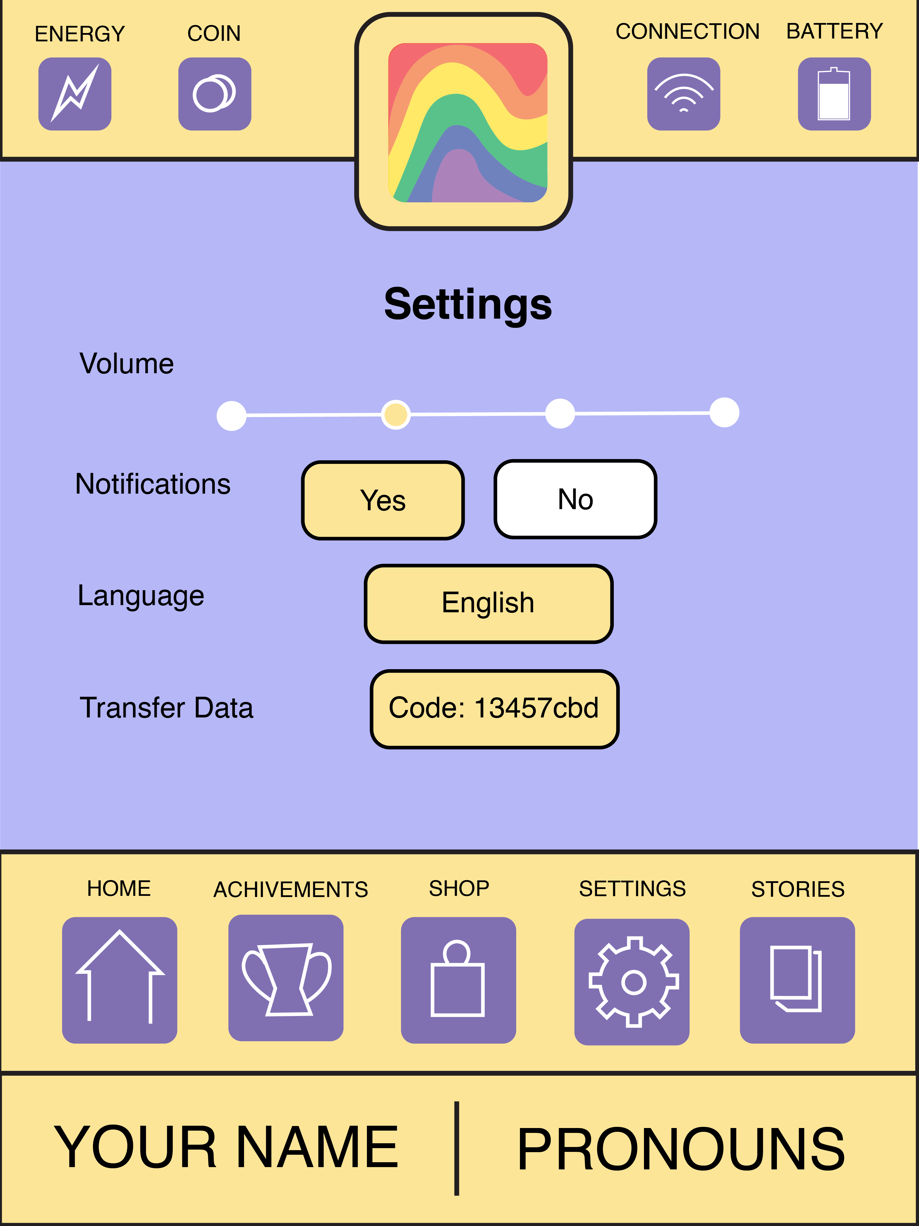 Settings Page